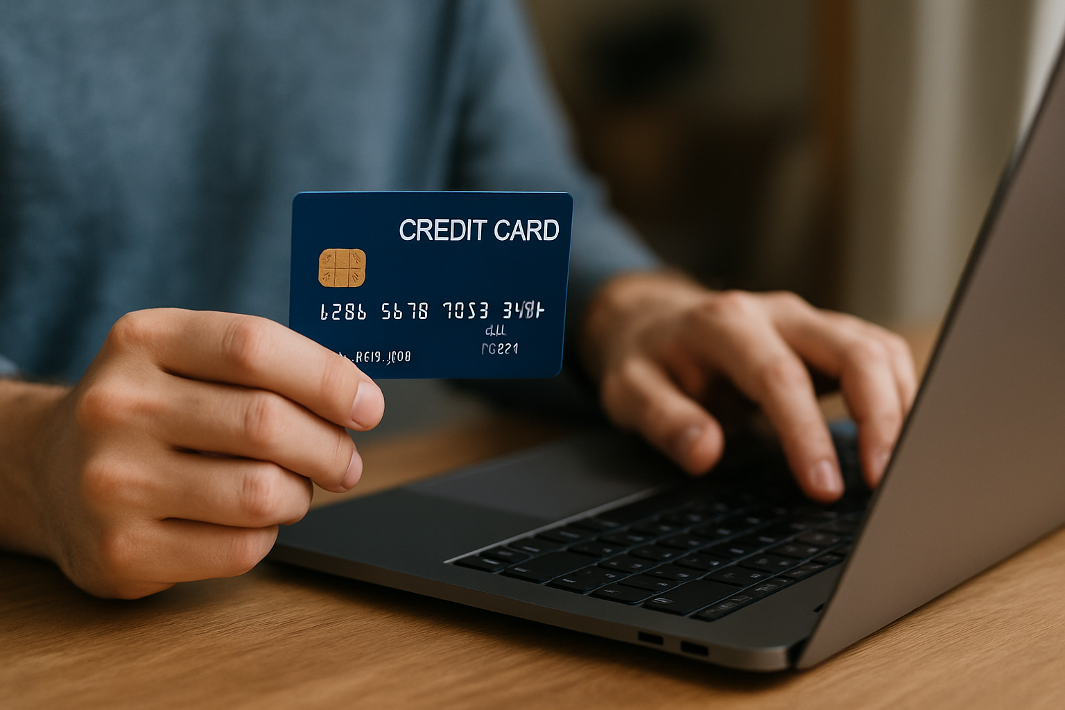 photographic credit card payment online