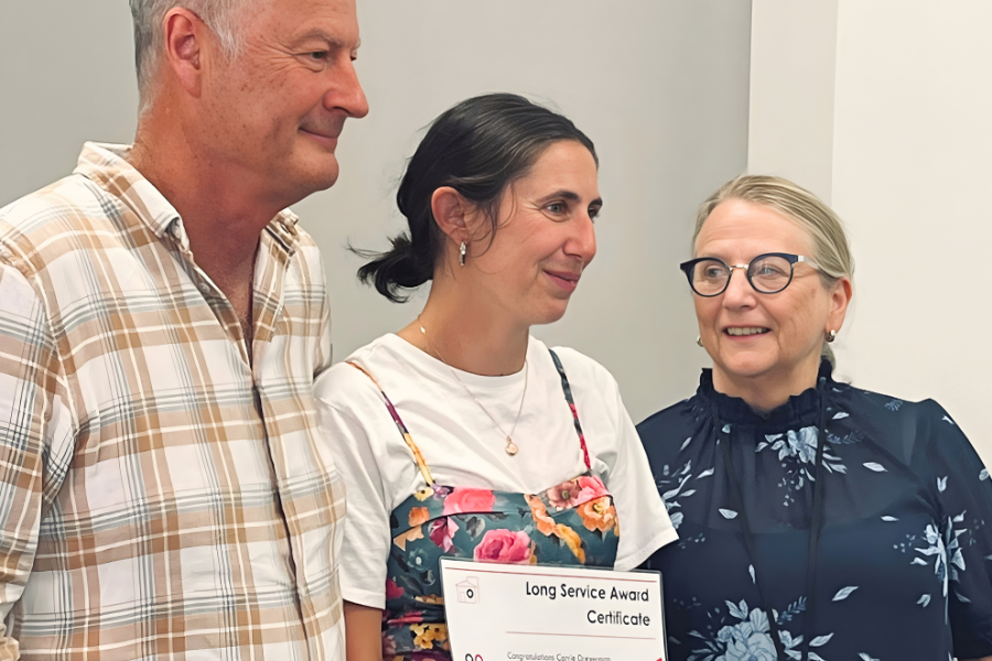 Carrie's work anniversary